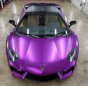 Автовинил матовый хром фиолетовый