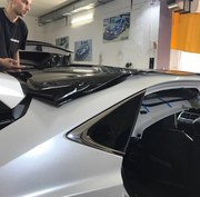 Автовинил пленка глянец для крыши двухслойная с микроканалами